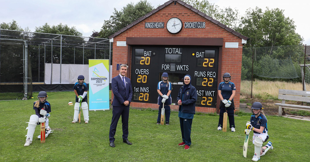 Birmingham 2022 Training Venues - Faizah Hashmi, member of Kings Heath Cricket Club
