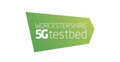 Worcestershire 5G testbed sign