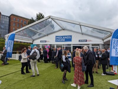 The Midlands Engine Partnership Pavilion at UKREiiF 2024